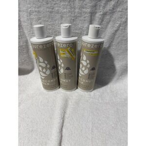 Purezero Clean Beauty Coconut Milk Moisturizing Conditioner 12oz Lot of 3 New
